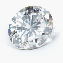 Oval cut diamond